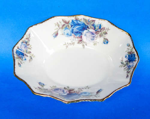 Royal Albert " Moonlight Rose " Sweet Dish - Made In England