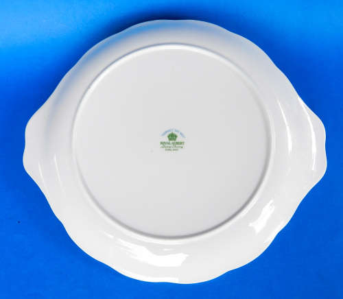 Royal Albert  " Forget Me Not " Cake Plate - Made In England