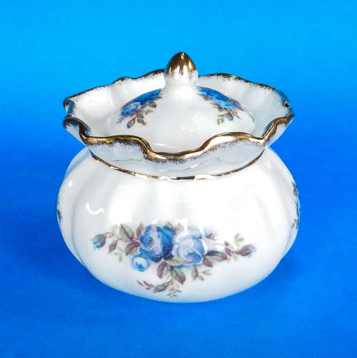 Royal Albert " Moonlight Rose " Dorothy Purse Pot - Made In England