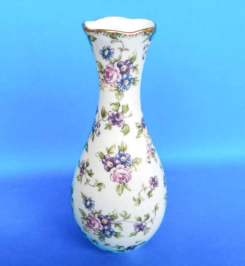 Royal Albert - 100 Years Of Royal Albert -1940's "English Chintz" Bud Vase