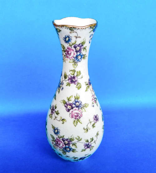 Royal Albert - 100 Years Of Royal Albert -1940's "English Chintz" Bud Vase