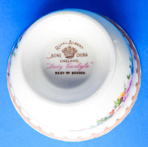 Royal Albert  " Lady Carlyle " Sugar Bowl - Small Size  - Made In England
