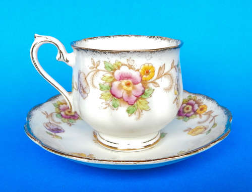 Royal Albert  " Evesham "  Trio - Made In England