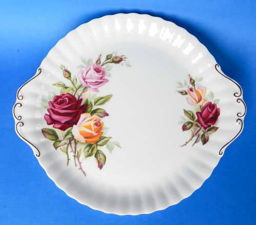 Royal Albert " King's Ransom " Cake Plate - Made In England
