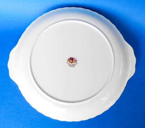 Royal Albert " King's Ransom " Cake Plate - Made In England