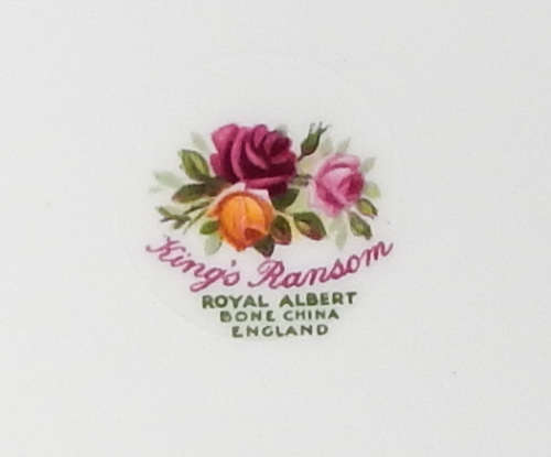 Royal Albert " King's Ransom " Cake Plate - Made In England