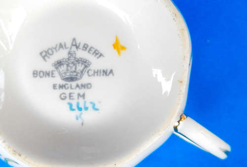 Royal Albert " GEM " Trio - Made In England