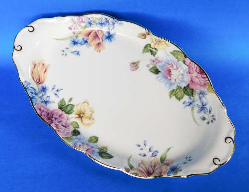 Royal Albert  " Beatrice "  Regal/Condiment Tray - Made In England