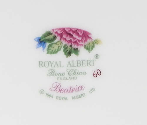 Royal Albert  " Beatrice "  Regal/Condiment Tray - Made In England