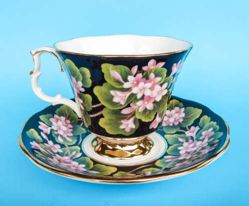 Royal Albert Provincial Flowers Series Duo - Mayflower - Made In England