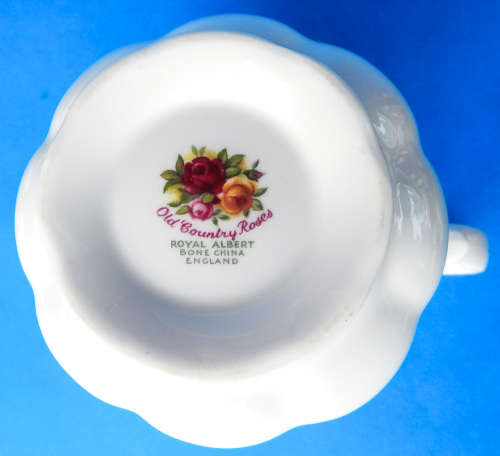 Royal Albert "Old Country Roses" Milk Jug - Original 1962 Back Stamp - Made In England