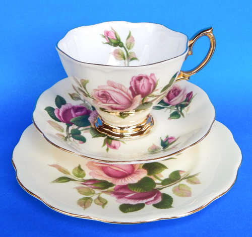 Royal Albert  " ENGLISH BEAUTY "  Trio - Made In England