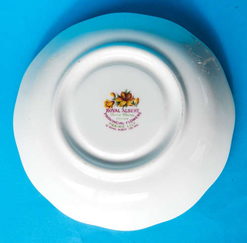 Royal Albert Provincial Flowers Series Duo - Prairie Lily - Made In England