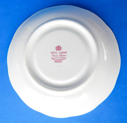 Royal Albert Rare BUCKINGHAM Series Pink Duo - Made In England