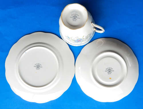 Royal Albert " GEM " Trio - Made In England