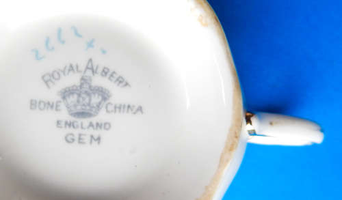 Royal Albert " GEM " Trio - Made In England