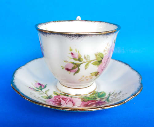 Royal Albert " American Beauty " Trio - Made In England