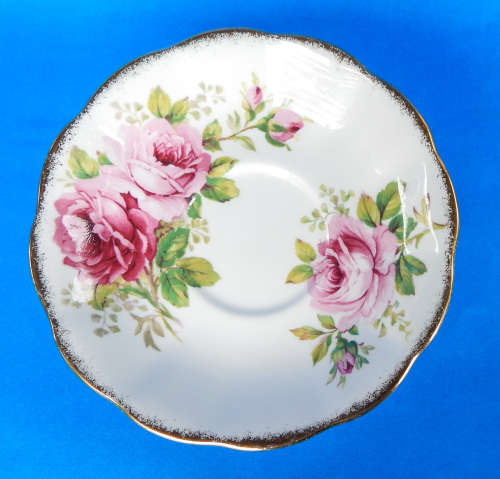 Royal Albert " American Beauty " Trio - Made In England