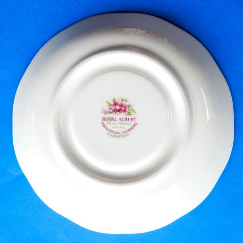 Royal Albert Provincial Flowers Series Duo - Fireweed - Made In England