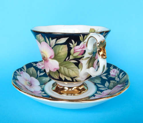 Royal Albert Provincial Flowers Series Duo - Alberta Rose - Made In England