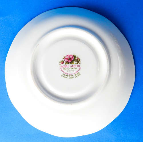 Royal Albert Provincial Flowers Series Duo - Alberta Rose - Made In England