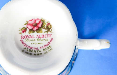 Royal Albert Provincial Flowers Series Duo - Alberta Rose - Made In England