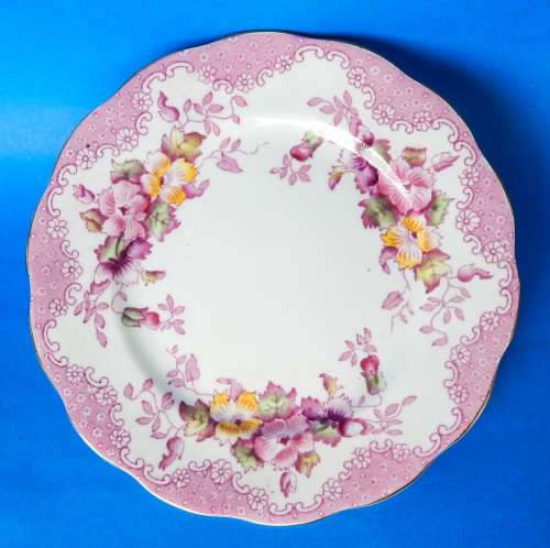 Royal Albert Rare " Lovelace PINK " Trio - Made In England