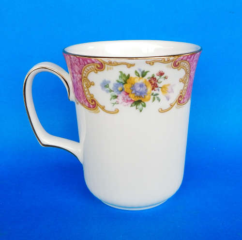 Royal Albert " Lady Carlyle " Bristol Beaker/Mug - Made In England - (4 Available)
