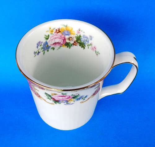 Royal Albert " Lady Carlyle " Bristol Beaker/Mug - Made In England - (4 Available)