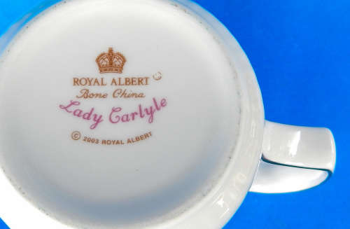 Royal Albert " Lady Carlyle " Bristol Beaker/Mug - Made In England - (4 Available)