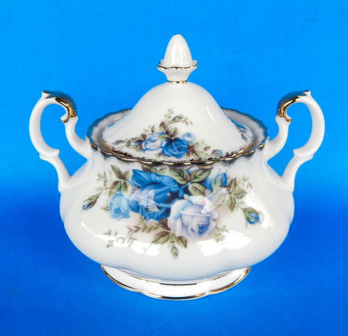 Royal Albert " Moonlight Rose " Two Handled Lidded Sugar Bowl