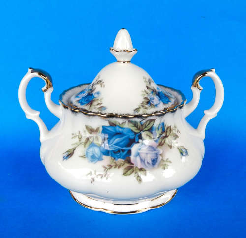 Royal Albert " Moonlight Rose " Two Handled Lidded Sugar Bowl