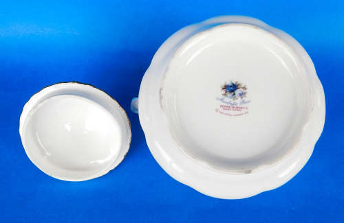 Royal Albert " Moonlight Rose " Two Handled Lidded Sugar Bowl