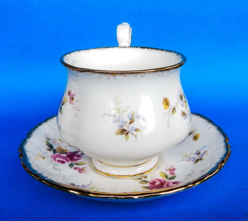 Royal Albert " Tenderness " Trio - Victoria Shape - Made In England
