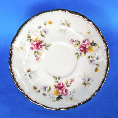 Royal Albert " Tenderness " Trio - Victoria Shape - Made In England