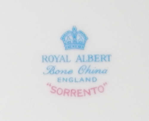 Royal Albert " Sorrento " Large Teapot - Made In England