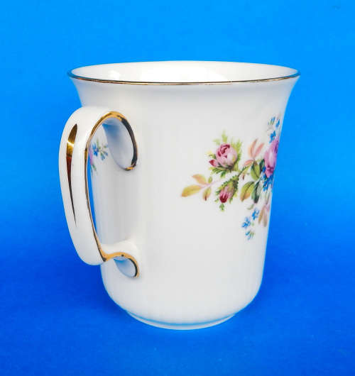 Royal Albert " Moss Rose " Bristol Beaker/Mug - Made In England - (6 Available)