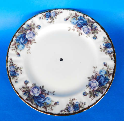 Royal Albert  " MOONLIGHT ROSE " 2 Tier Cake Stand - Made In England