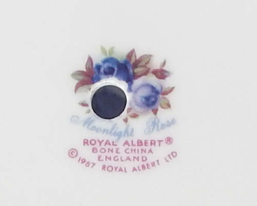 Royal Albert  " MOONLIGHT ROSE " 2 Tier Cake Stand - Made In England