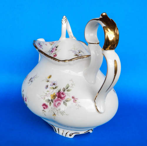 Royal Albert " TENDERNESS " Teapot - Victoria Shape - Made In England