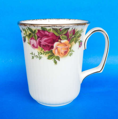 Royal Albert " Old Country Roses " Bristol Beaker/Mug - Made In England - (4 Available)