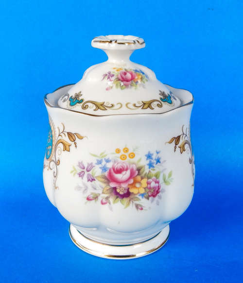 Royal Albert " BERKELEY " Lidded Preserve Jar - Made In England