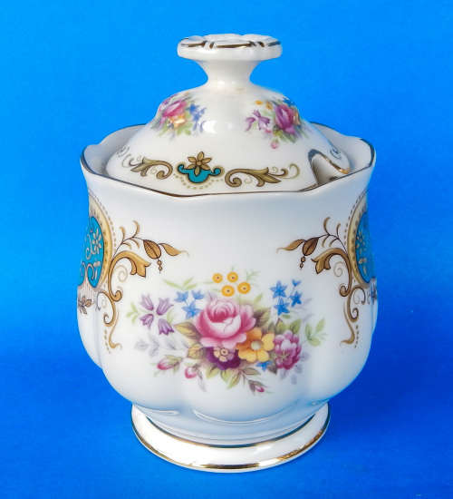 Royal Albert " BERKELEY " Lidded Preserve Jar - Made In England