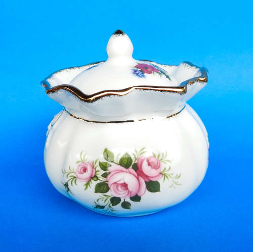 Royal Albert "Flower Of The Month Series" Dorothy Purse Pot