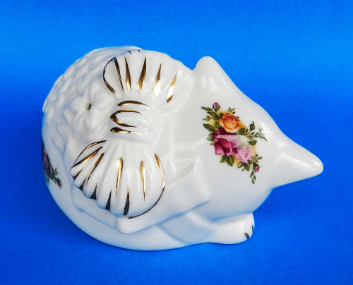 Royal Albert "Old Country Roses" Cat/Kitten Pomander - Made In England