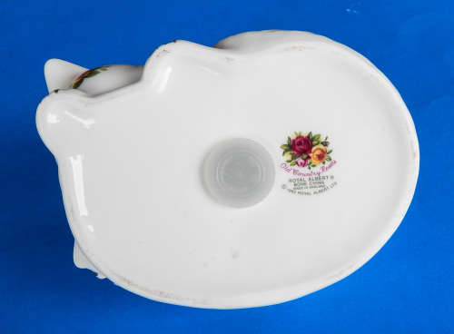 Royal Albert "Old Country Roses" Cat/Kitten Pomander - Made In England