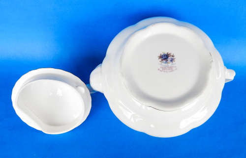 Royal Albert " MOONLIGHT ROSE " Teapot - Made In England