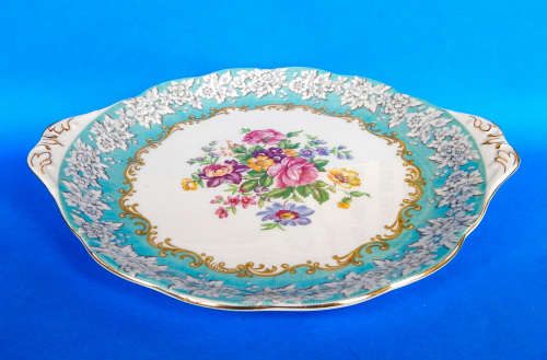 Royal Albert " ENCHANTMENT " Cake Plate - Made In England
