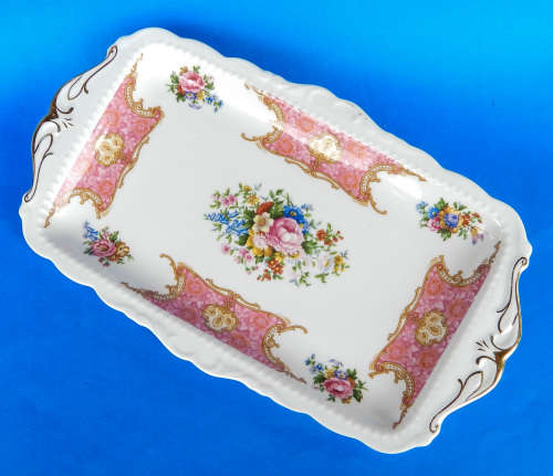 Royal Albert  " LADY CARLYLE " Sandwich Tray