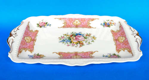 Royal Albert  " LADY CARLYLE " Sandwich Tray